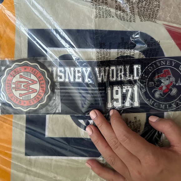 Disney Fan Pack Sticker Button Pennant 1971 - Picture 3 of 5